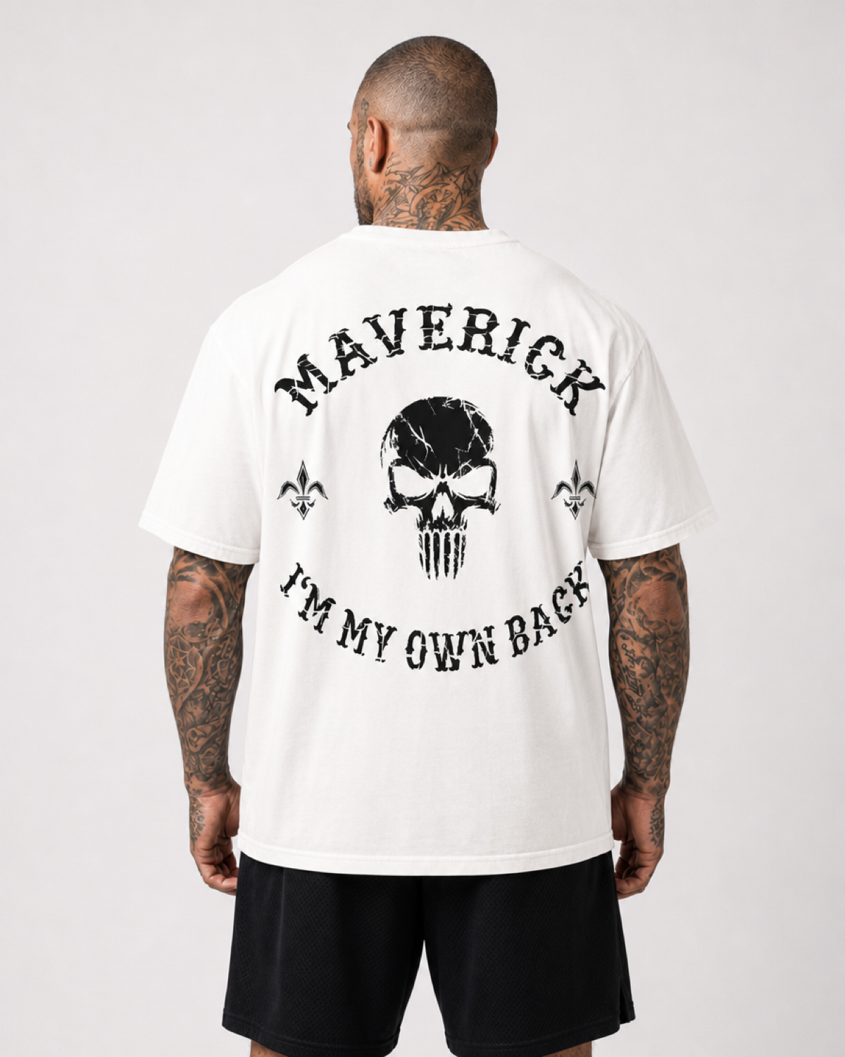 MAVERICK Thanar Premium Oversize Shirt (BlackOn)