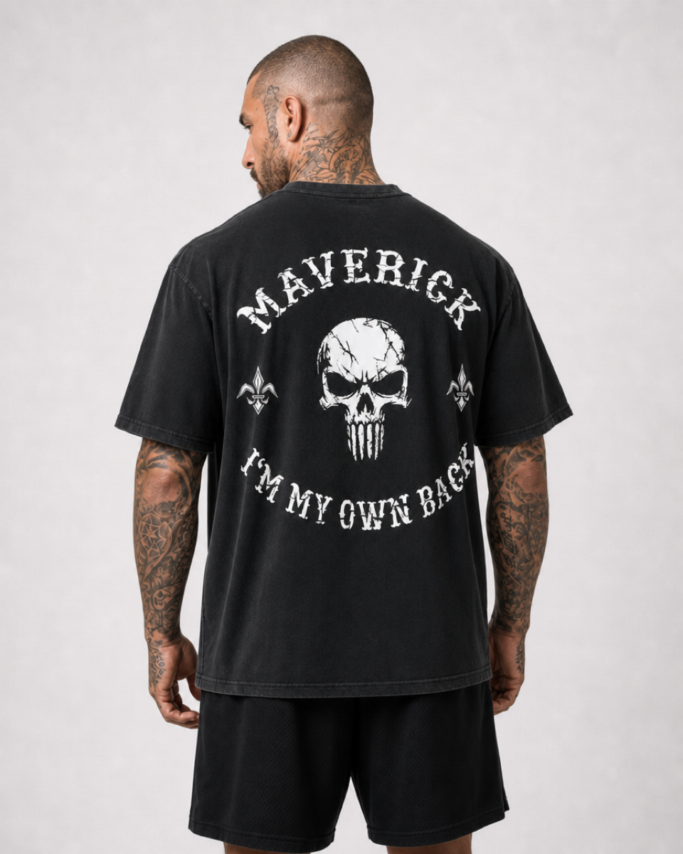 MAVERICK Thanar Premium Oversize Shirt (WhiteOn)