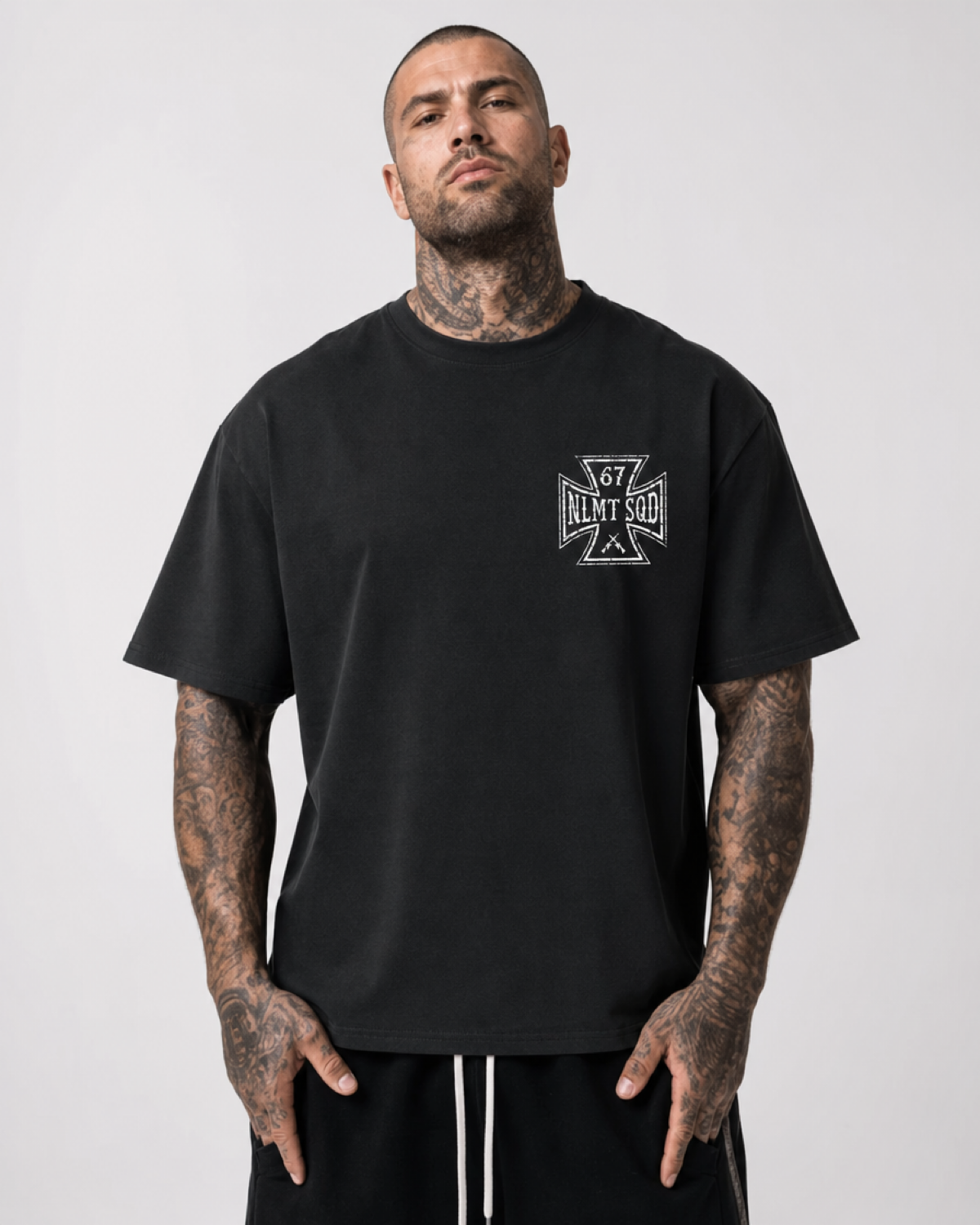MAVERICK Thanar Premium Oversize Shirt (WhiteOn)