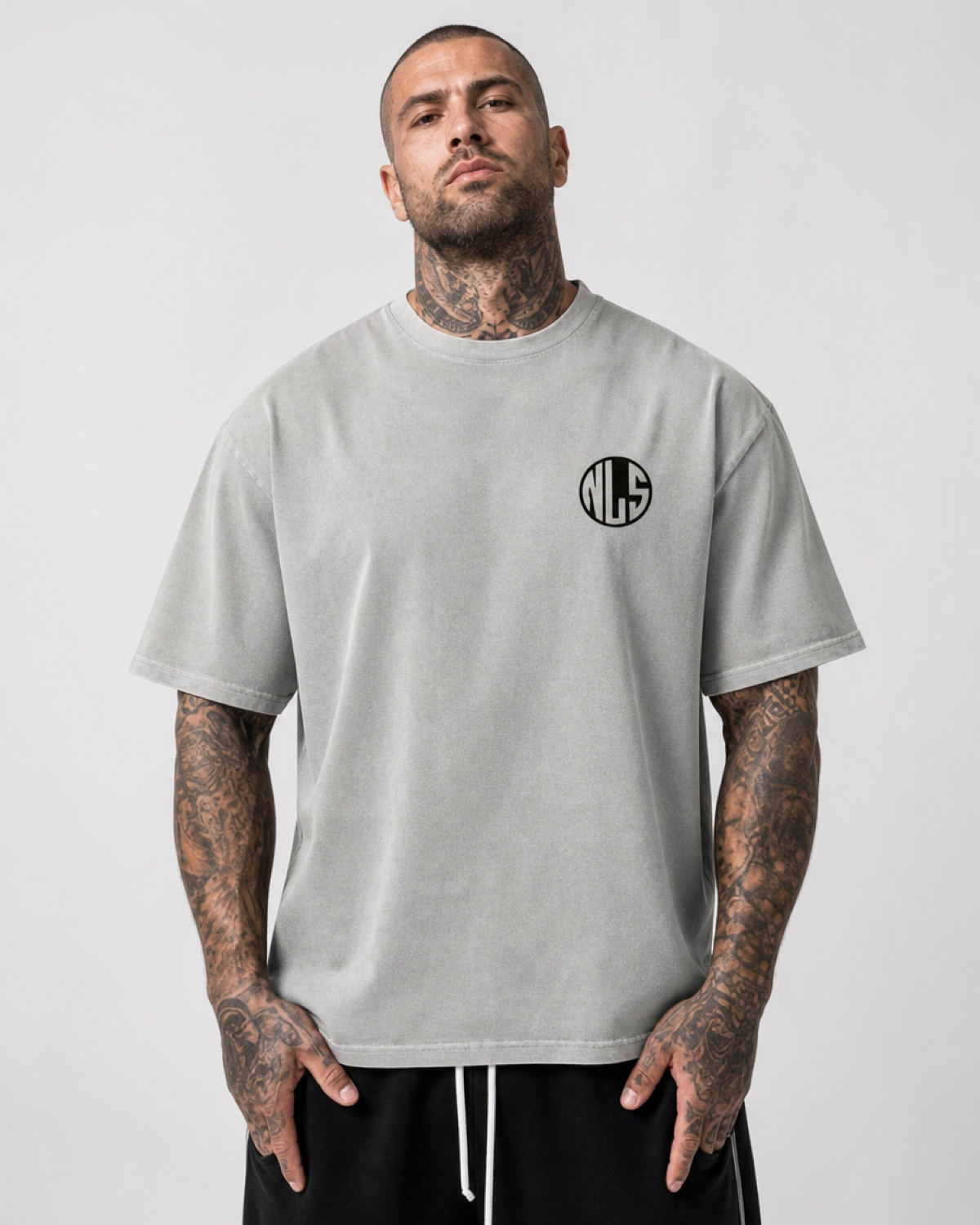 NOLIMIT SQUAD Athletic Premium Oversize Shirt (BlackOn)