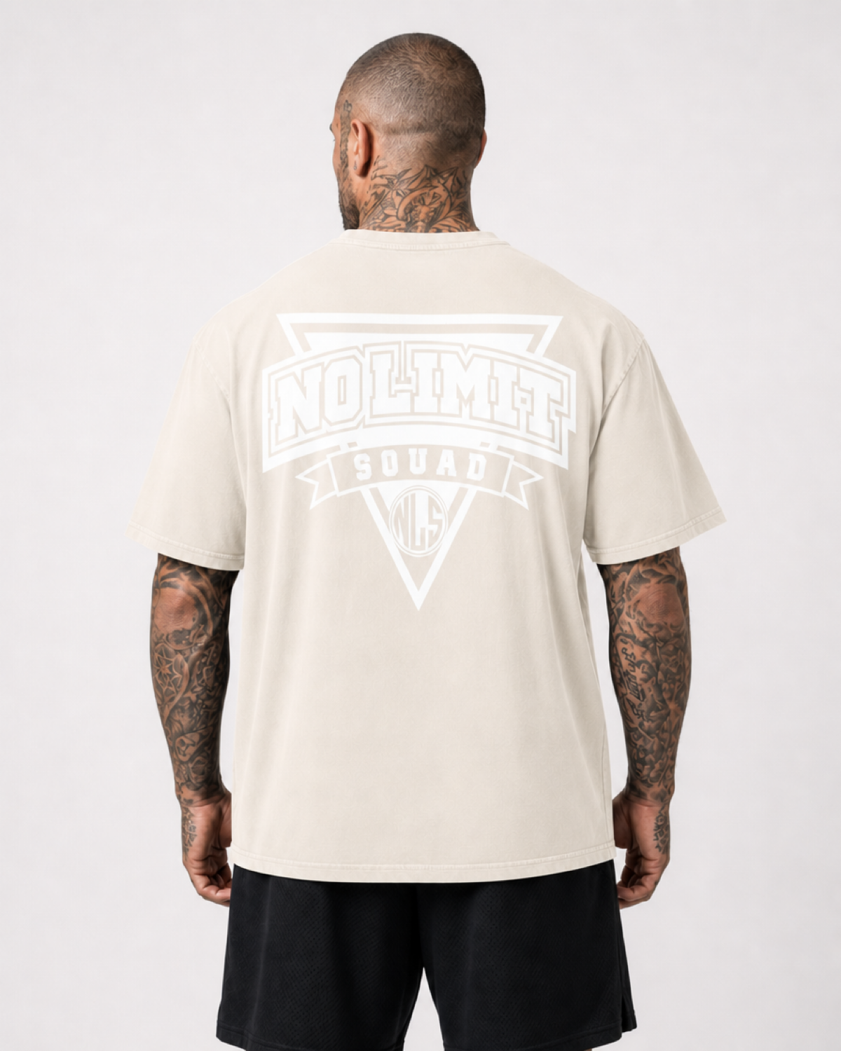 NOLIMIT SQUAD Athletic Premium Oversize Shirt (WhiteOn)