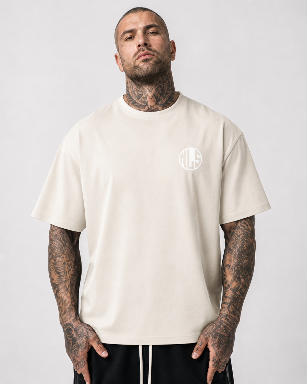 NOLIMIT SQUAD Athletic Premium Oversize Shirt (WhiteOn)