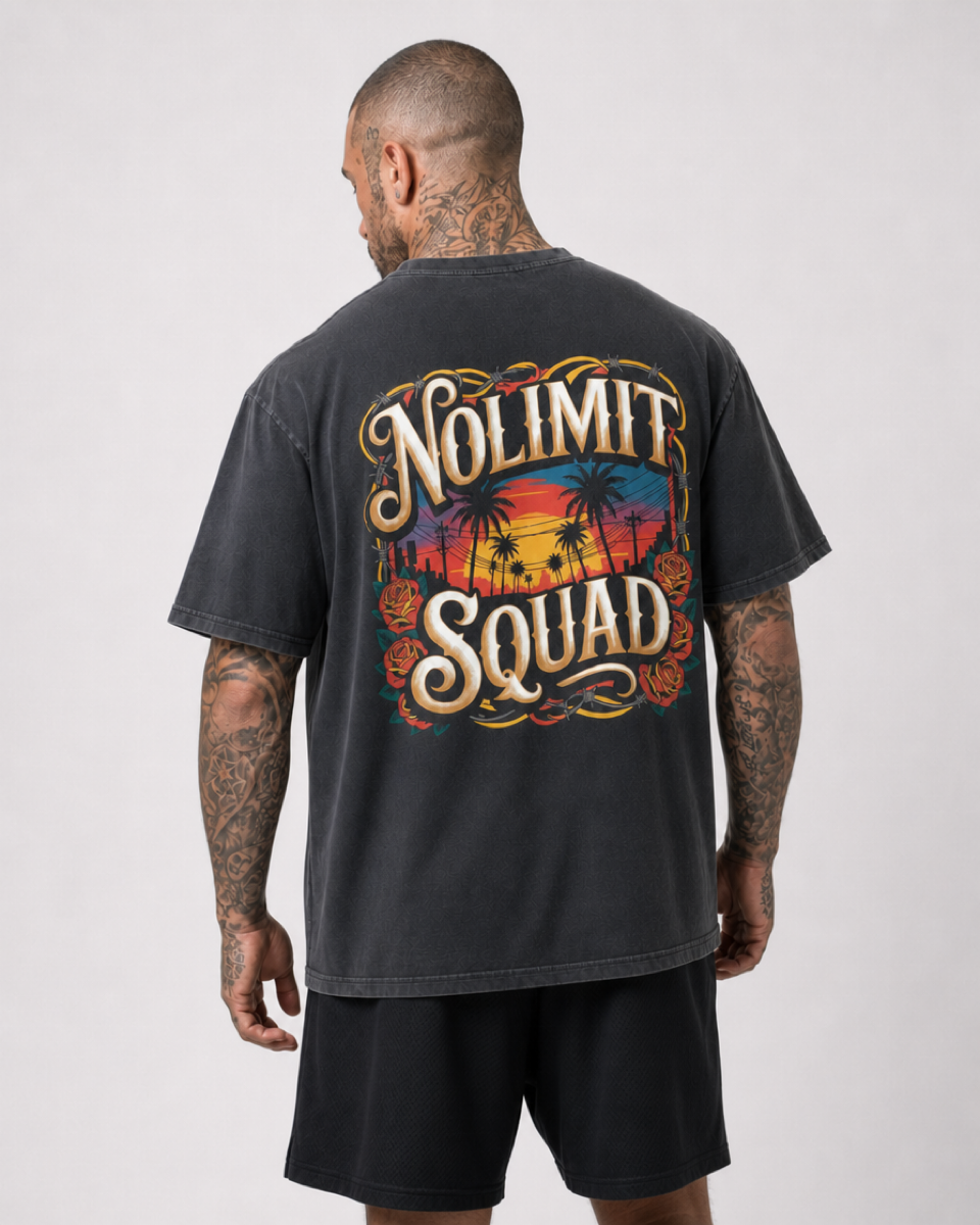 NOLIMIT SQUAD Cali Premium Oversized Shirt