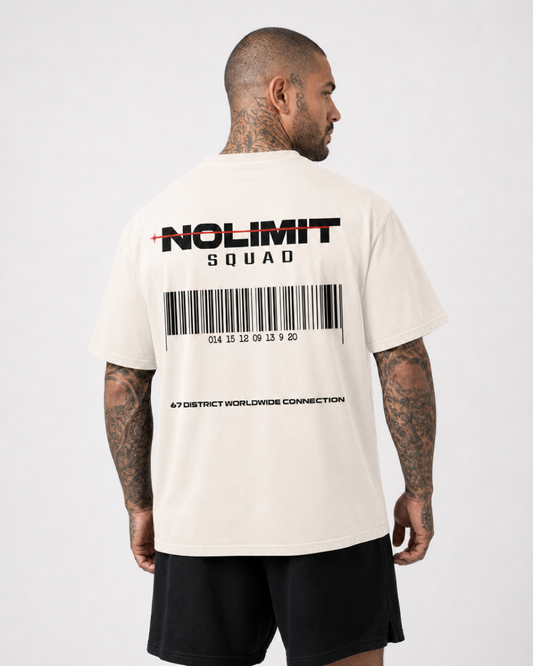 NOLIMIT SQUAD Infrared Premium Oversize Shirt (BlackOn)
