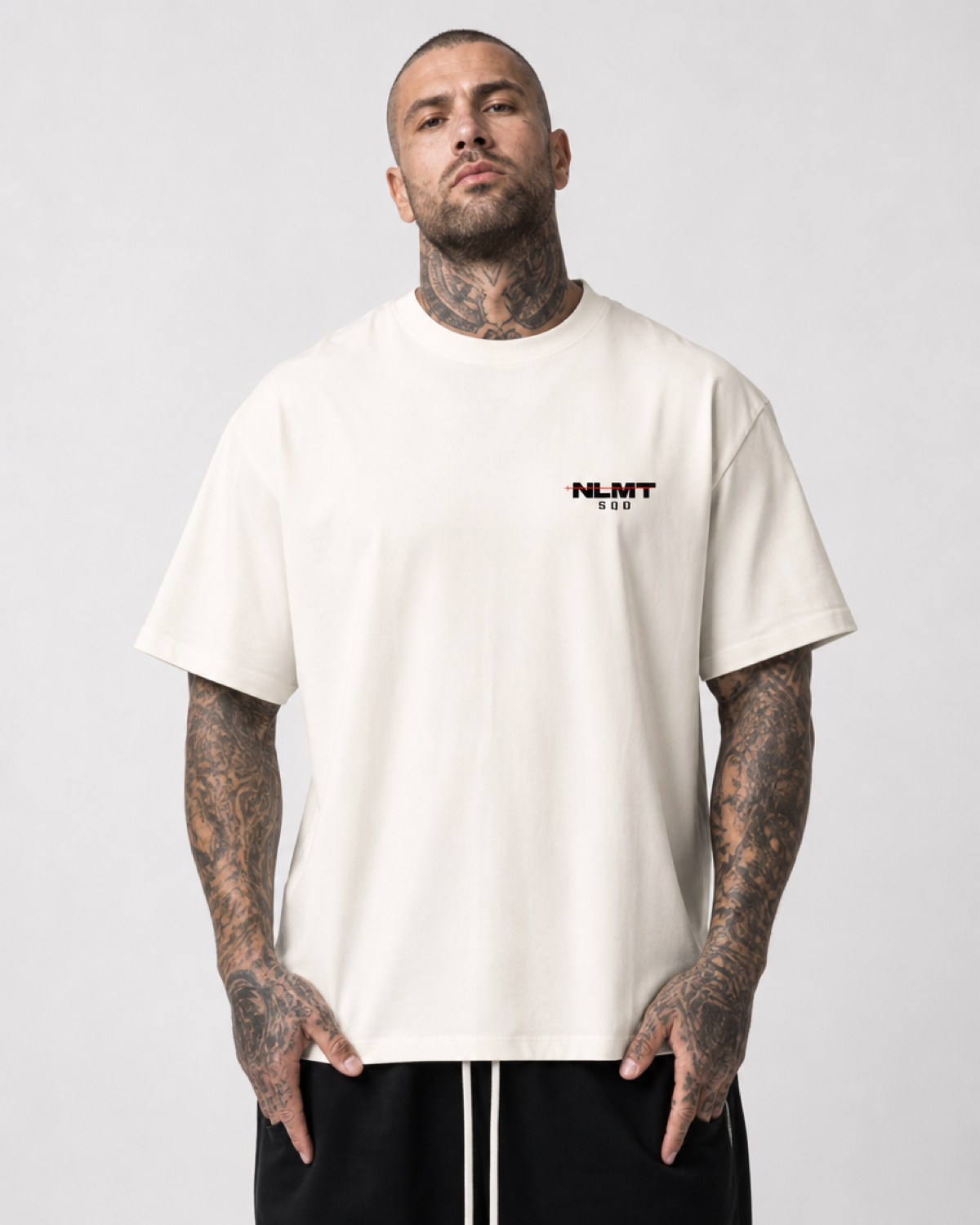 NOLIMIT SQUAD Infrared Premium Oversize Shirt (BlackOn)