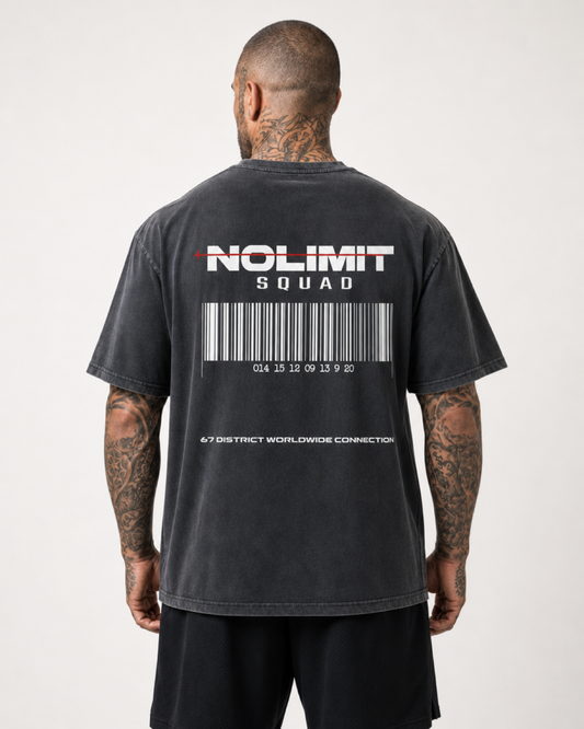 NOLIMIT SQUAD Infrared Premium Oversize Shirt (WhiteOn)