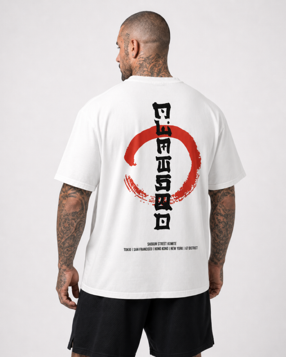 NOLIMIT SQUAD Kanji Premium Oversized Shirt