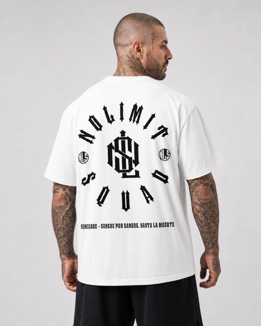 RENEGADE Monogram Premium Oversize Shirt (BlackOn)