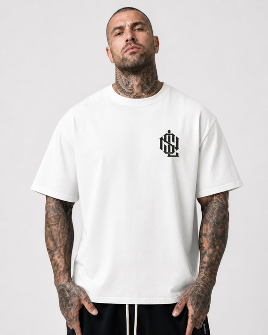 RENEGADE Monogram Premium Oversize Shirt (BlackOn)