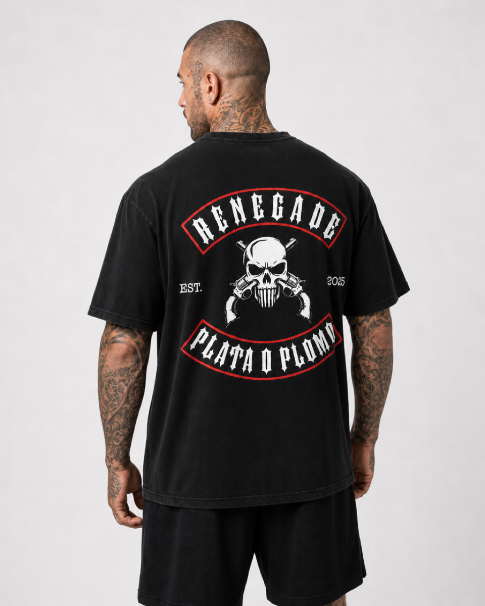 RENEGADE Plomata Premium Oversize Shirt (WhiteOn)