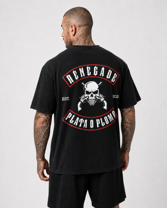 RENEGADE Plomata Premium Oversize Shirt (WhiteOn)